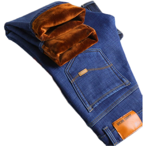 Джинсы для работы, утепленные штаны