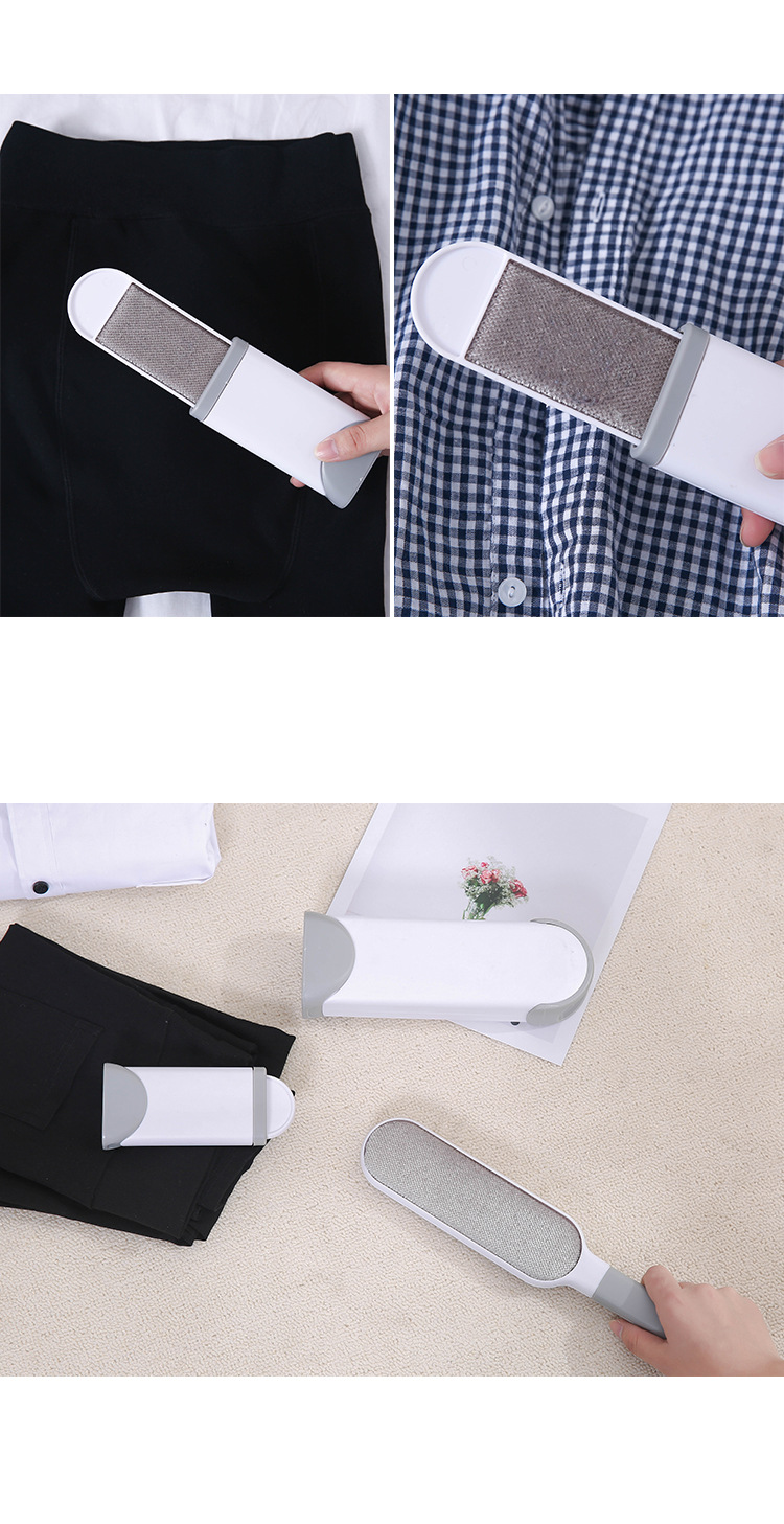 Quần áo mạnh dính tóc bụi bàn chải tẩy lông quần áo để chải lông bàn chải lông bàn chải tĩnh điện bàn chải tóc - Hệ thống giá giặt máy cắt lông xù xiaomi