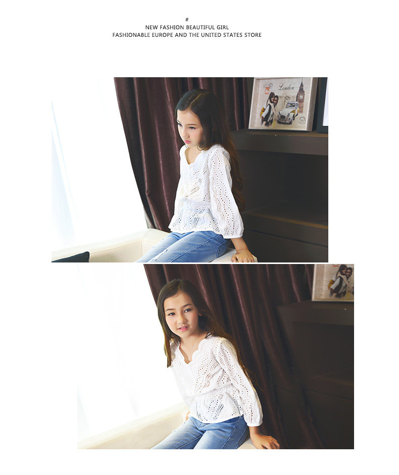 Chemise fille LOUISDOG à manche longue - Ref 2084818 Image 16