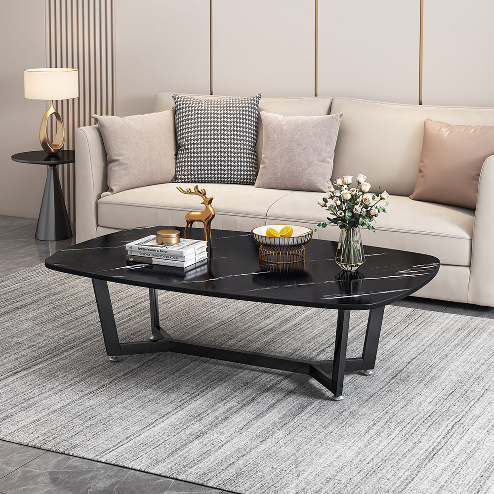 light luxury tea table living room small sofa side small table modern simple creative simple internet black tea table