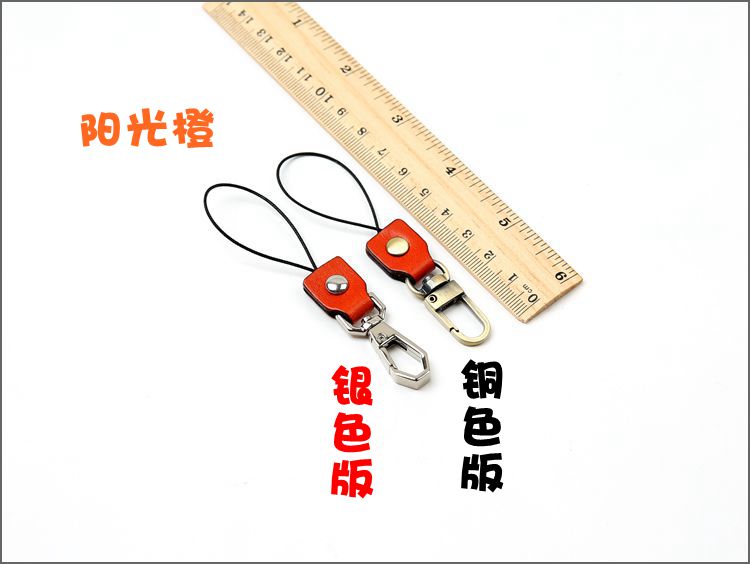 Các điện thoại di động phổ biến dây ngắn mặt dây chuyền USB dây buộc đĩa U đồ trang trí bằng kim loại retro mới nhập khẩu da dây buộc - Phụ kiện điện thoại di động ốp lưng oppo reno 2f