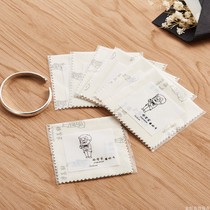 Silver Butler wipe silver cloth clean decontamination professional silver jewelry brightening polishing cloth wipe Pearl rubbed Jade Diamond