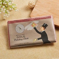 Taitong large gold wipe cloth decontamination brightening polishing cloth gold 18k platinum platinum maintenance cleaning cloth