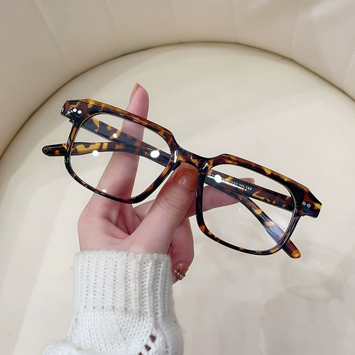 Очки Женская сеть красного лица Xiaosu Face Gm Eye's Men's Men's Men's Trend Flat Mirror Anty -Blu -Ray Framework