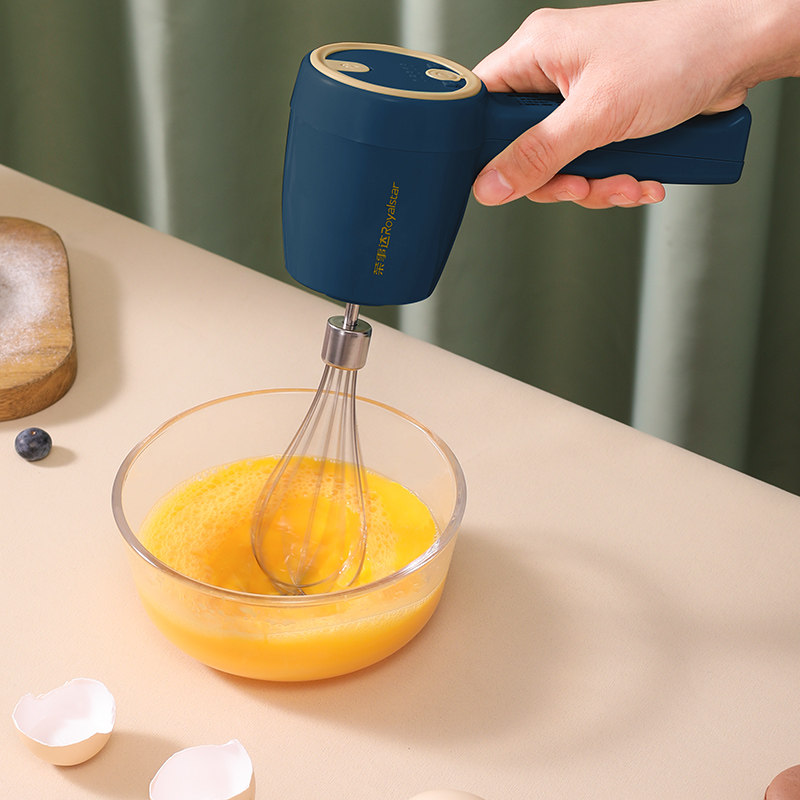 Royalstar Rongda EGK05C electric household wireless charging small hand - held mixing cream egg striker