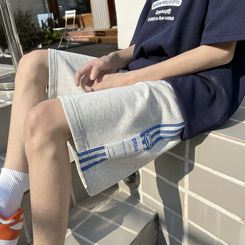 Tide, летние шорты для отдыха, штаны в стиле хип-хоп, свободный прямой крой