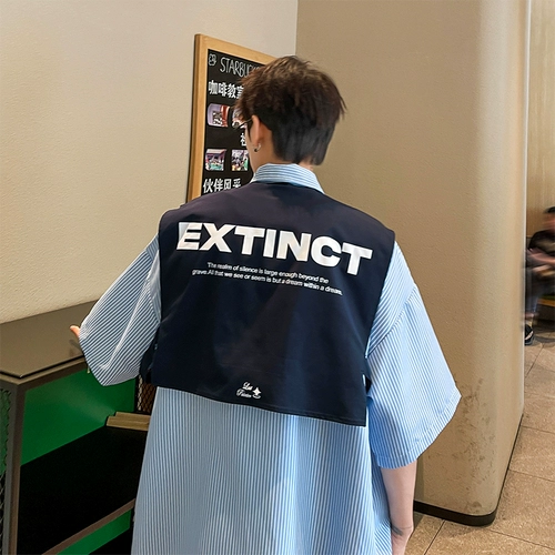 Комплект, японская рубашка для отдыха