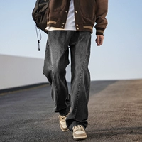 Черный серый джинсовый