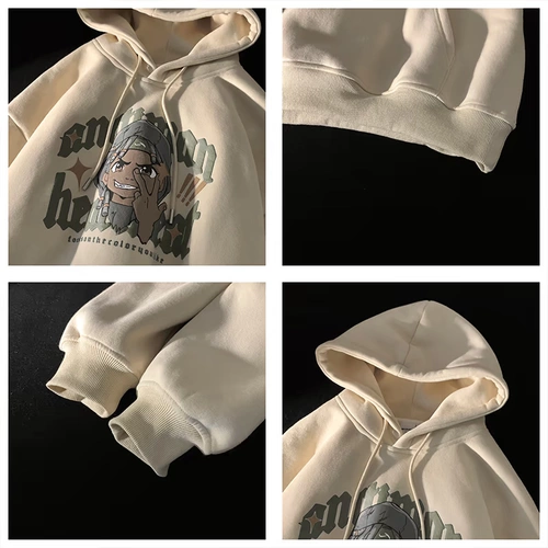 Tide, трендовая весенняя толстовка с капюшоном в стиле хип-хоп, в американском стиле, оверсайз