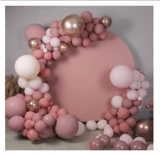 Открытие Ретро Розовый Набор Цепи Воздушных Шаров Свадебная Вечеринка Свадебная Комната Партия Арка Композиция Декоративные Воздушные Шары