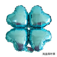 Светло -голубой клевер