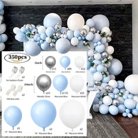 Синий воздушный шар, комплект, 350 шт