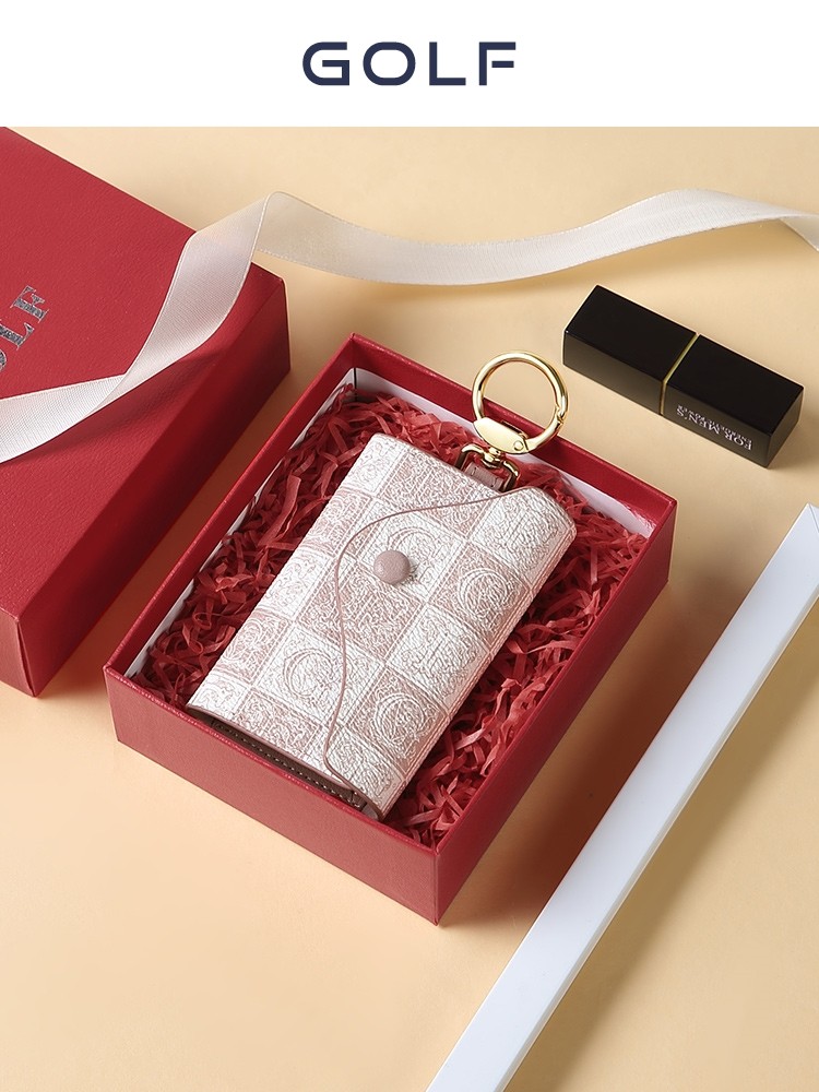 Golf Key Case for Women, Universal Car Key Holder, Multifunctional 2025 New Model, Compact Mini Key Case