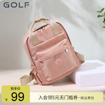 GOLF2021 new doughnut backpack ins tide cute Japanese girl student schoolbag travel backpack
