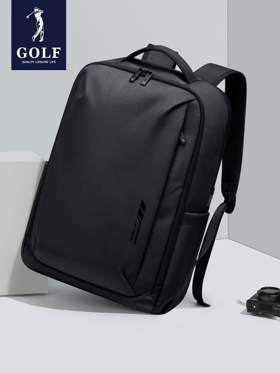 GOLF双肩包男2025新款商务出差大容量电脑背包通勤休闲旅行包简约