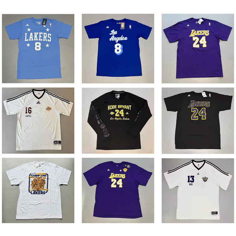 Adidas Paul Kobe Lin Shuhao Hollywood Lakers Championship Suns Nash Short-Sleeve Long-Sleeve T-Shirt Adidas Paul Kobe Lin Shuhao Hollywood Lakers Championship Suns Nash Short-Sleeve Long-Sleeve T-Shirt