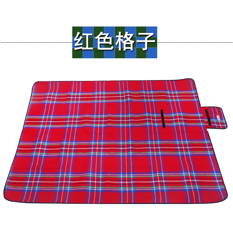 Pad ẩm ngoài trời Kai Mi Si Picnic Mat 2 * 1.5CM Lều trẻ em Crawling Beach Lawn Mat - Thảm chống ẩm / Mat / Gối miếng xốp lót sàn