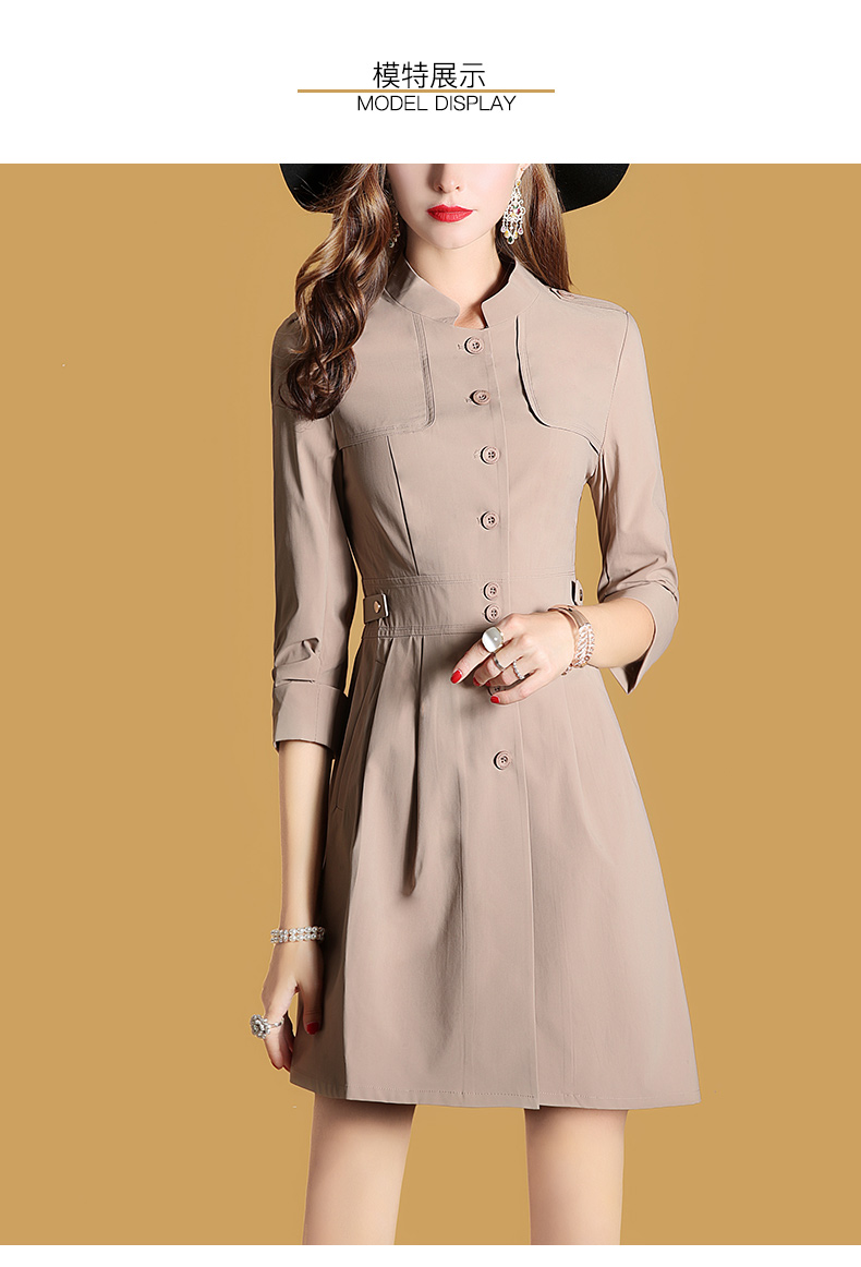 Trench pour femme POEMLADY en Polyester - Ref 3227475 Image 13