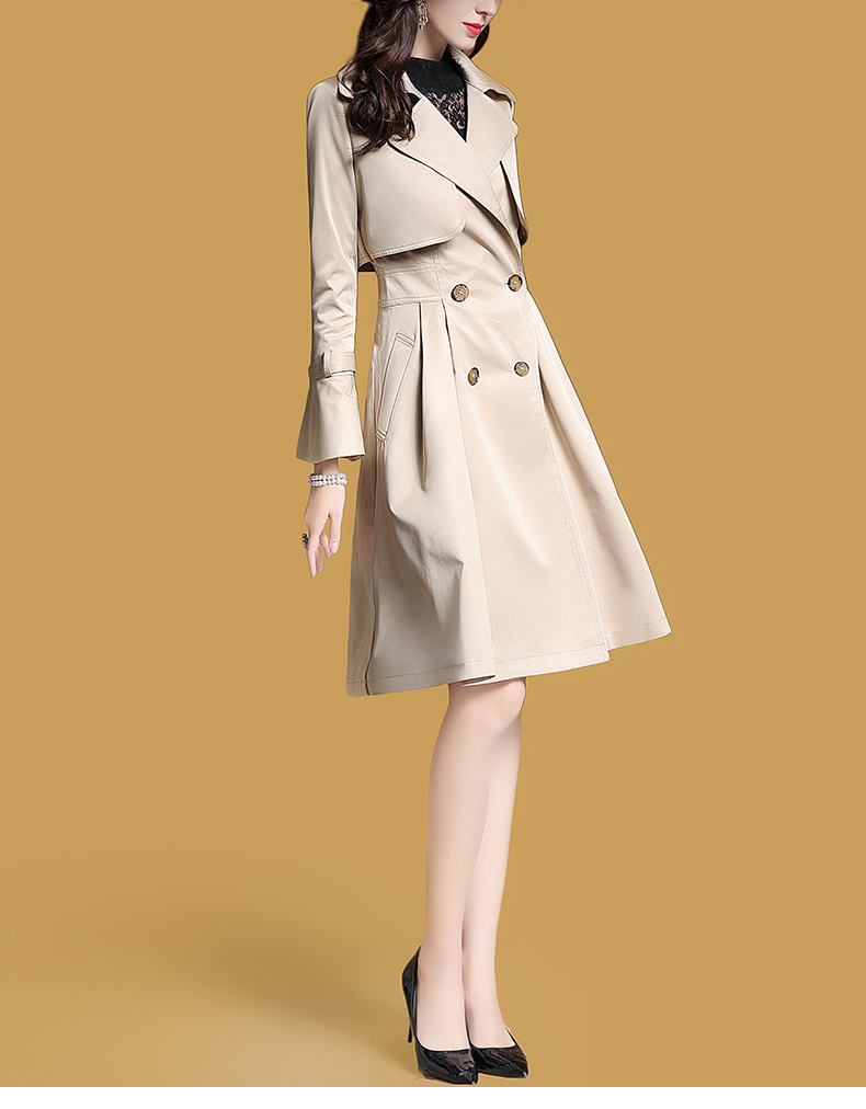 Trench pour femme POEMLADY en Polyester - Ref 3227217 Image 14