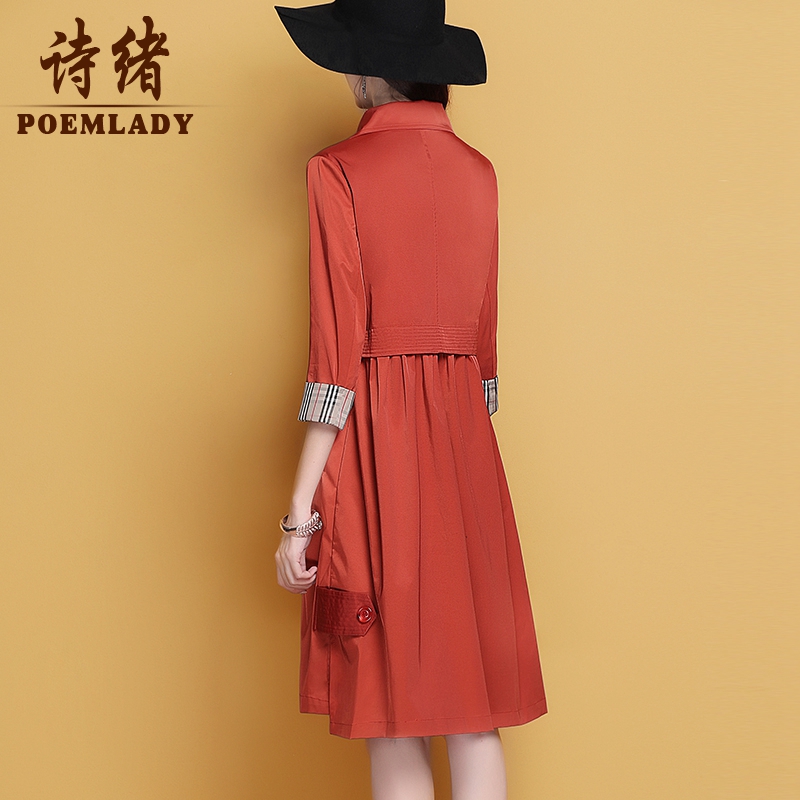 Trench pour femme POEMLADY en Polyester - Ref 3225938 Image 5