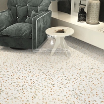 Sili tile terrazzo floor tiles Nordic antique living room floor tiles Bedroom tiles Non-slip wear-resistant 600x600