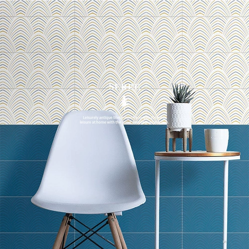 Санитарная кухня ресторан настенный кирпич легкий глазированный макарон настенный кирпич 200x600 северная простая сплошная настенная плитка