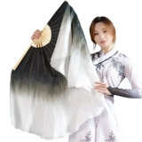 Фан -фанат танцев истинные фанаты танцевальной книги шелковой чернила, Long Fan Original Book Simple Classical Dance Fan