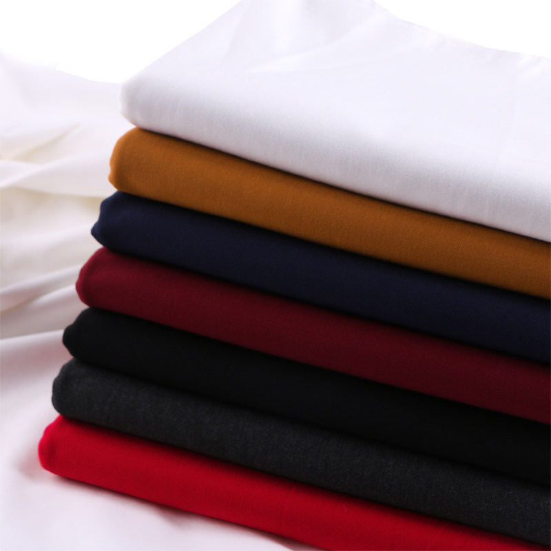 Pro-skin high play high-quality knit Roman cloth healthy cloth with chicken cloth feel smooth and fine pants skirt fabric