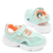 Ah Yuancheng taste Russian spring and summer Boys single net hollow breathable sports sandals children sandals