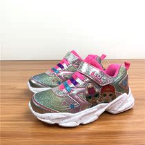 Ah round Eslate clearance picks up girls cartoon light sports shoes fashion casual shoes