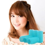 Маленькая кудрявая волнистая портативная безвредная самоклеющаяся пластиковая челка, не повреждает волосы