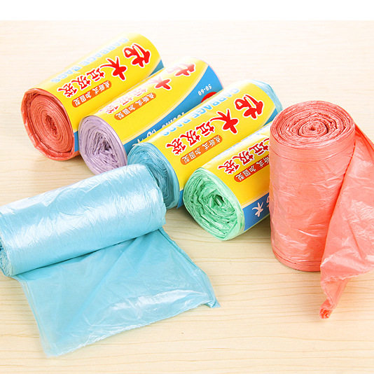 Home Disposable Large Garbage Bag Hotel Office Property Barrel Environmental Protection Thickening 17 Only Color Point Breaking
