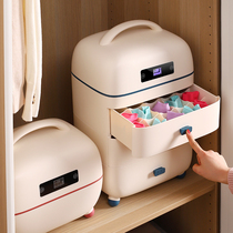 Smart underwear storage box UV sterilization cabinet drawer type bra underwear socks three-in-one organizer