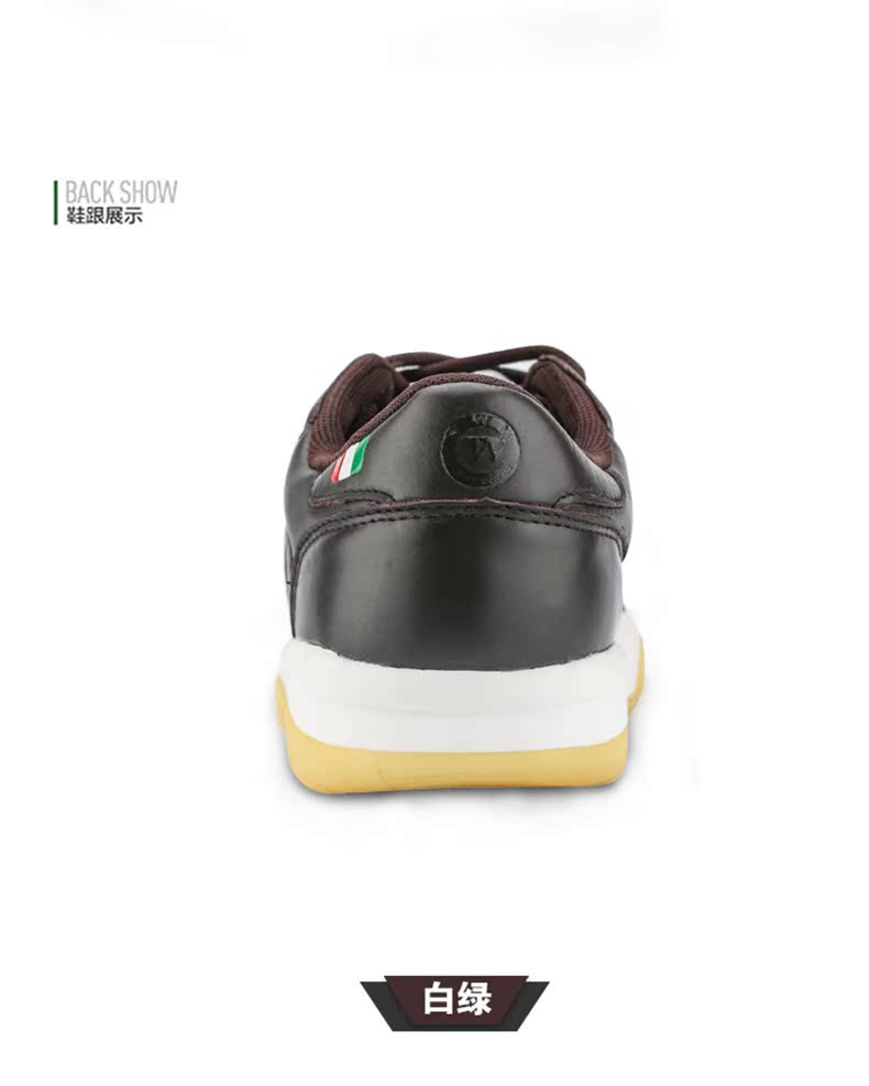 Yan Wenming 2019 new men trắng chống trượt lớp da trên cùng retro giày da thể thao jordan dior cổ thấp