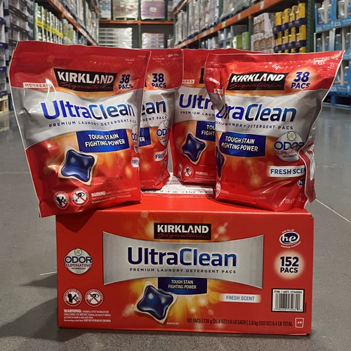 Costco Kirkland Cokckland концентрированная бокат для белья 152 3,6 кг мощный чистый стерилизация прачечная