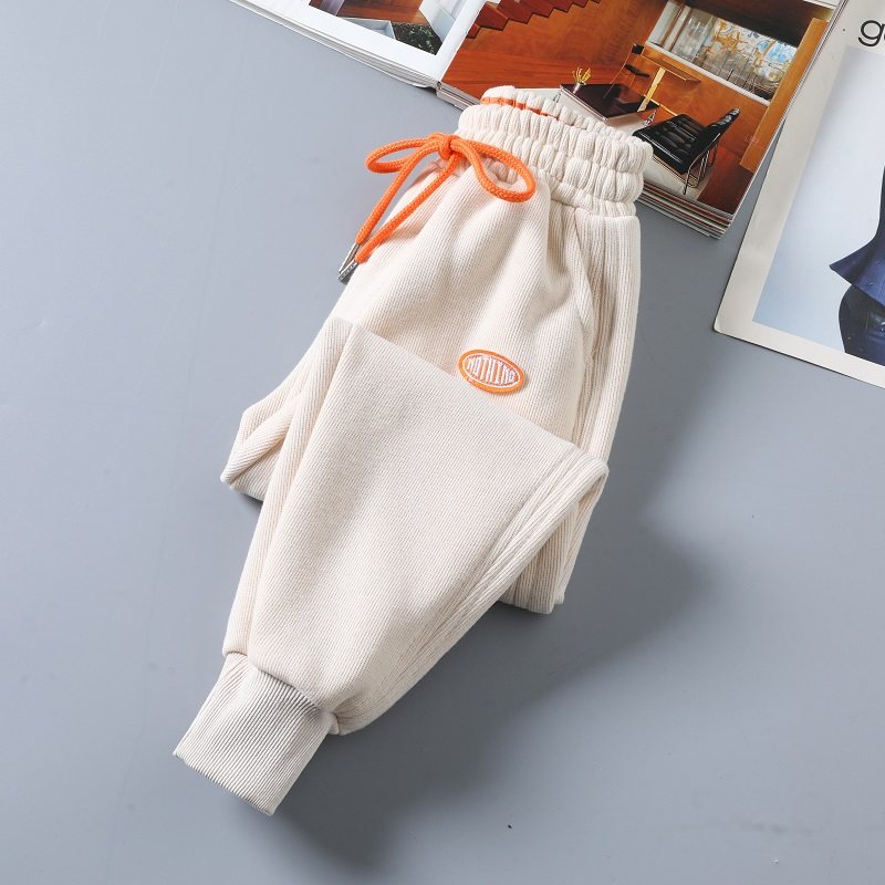 Children Pants Autumn Clothing Girl Sports Pants 2022 New Fashion Vets Outwear Casual Big Boy Spring Autumn long pants