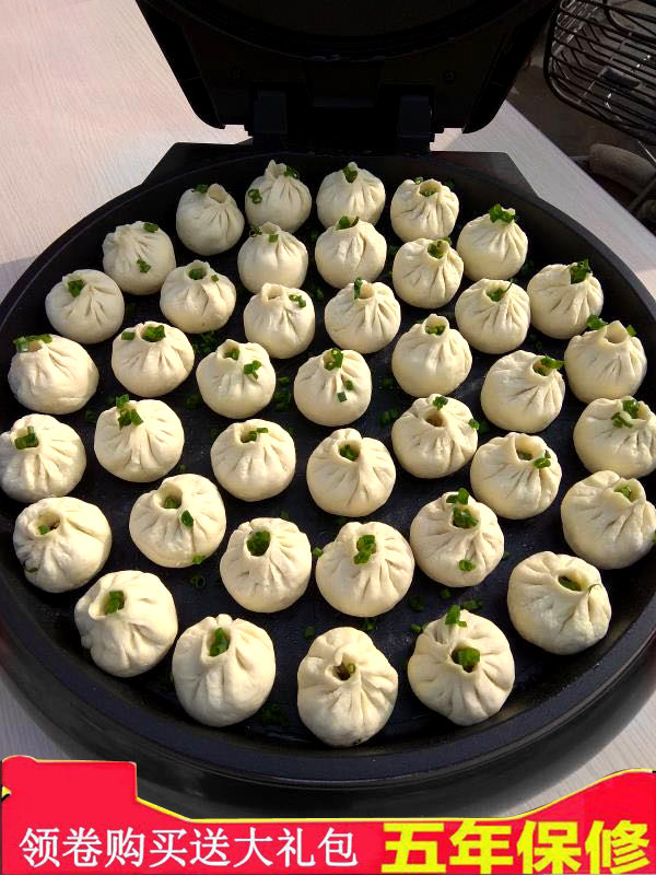 Home electric frying and baking machine, double-sided heating, deepening large electric pancake pot, deepening automatic power-off electric frying pan, new pancake pot