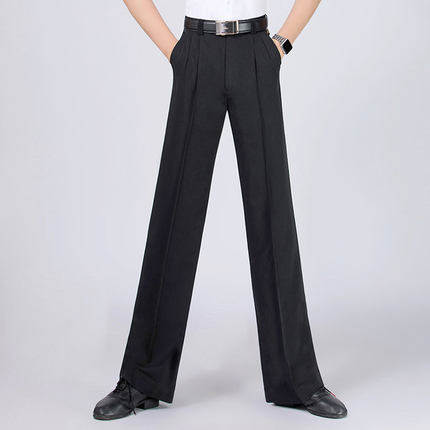 Dan Baoluo's new men's thin modern dance pants Latin dance training pants social square dance training pants