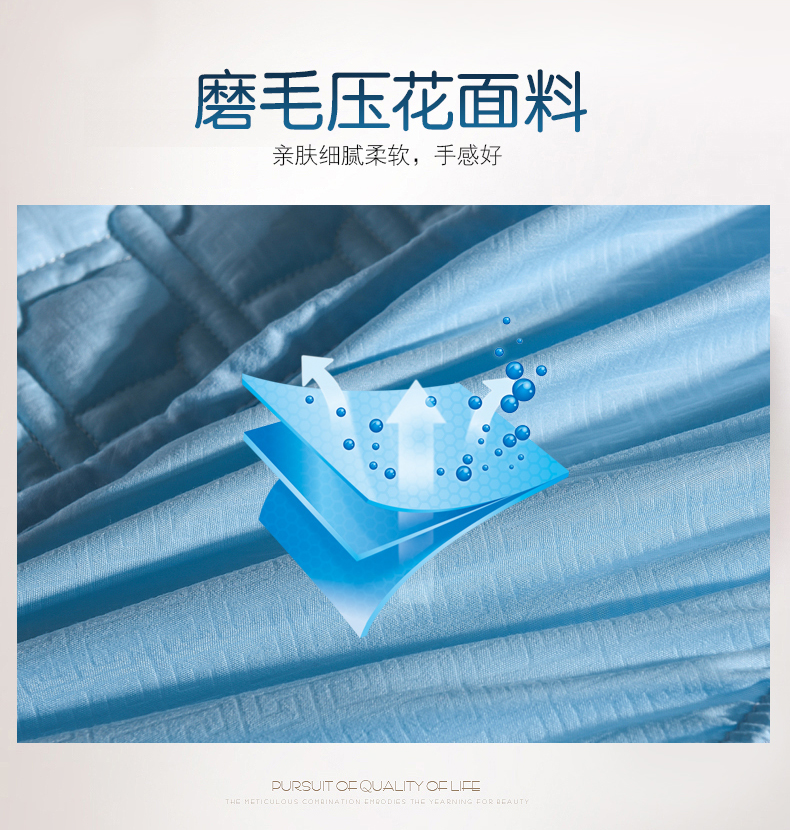 Giường bông trải giường Tấm trải giường dày chống trượt Giường bọc nệm Simmons bao gồm giường 1,8m bao gồm tất cả - Trang bị Covers 	ga giường bo chun