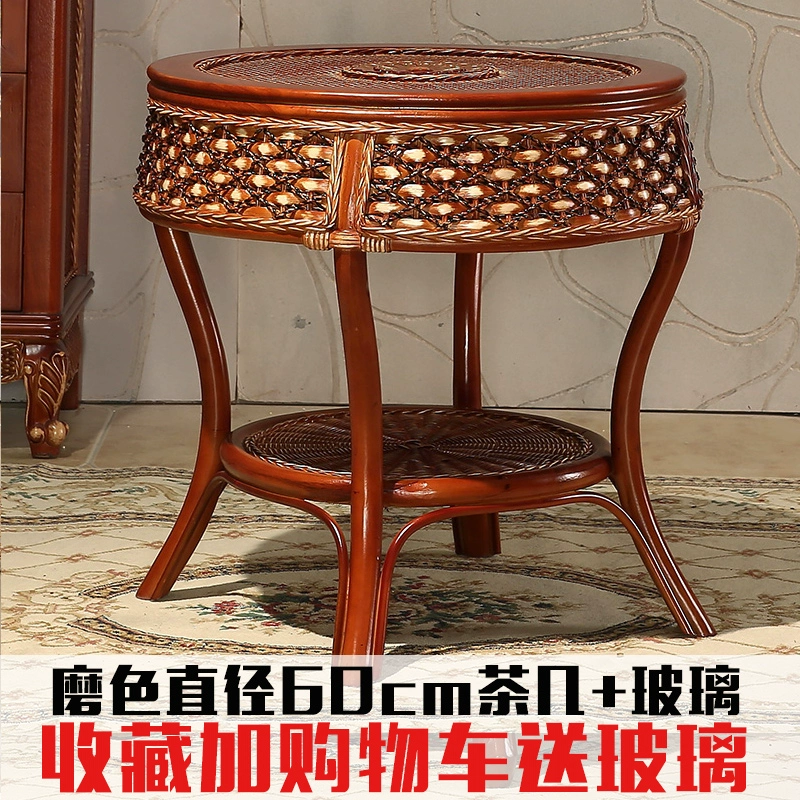 Đơn giản ban công kết hợp bàn ghế phòng khách ngoài trời wicker ghế ba mảnh thực sự mây đồ nội thất giải trí ghế gỗ rắn ghế - Bàn ghế ngoài trời / sân bộ bàn ghế ban công