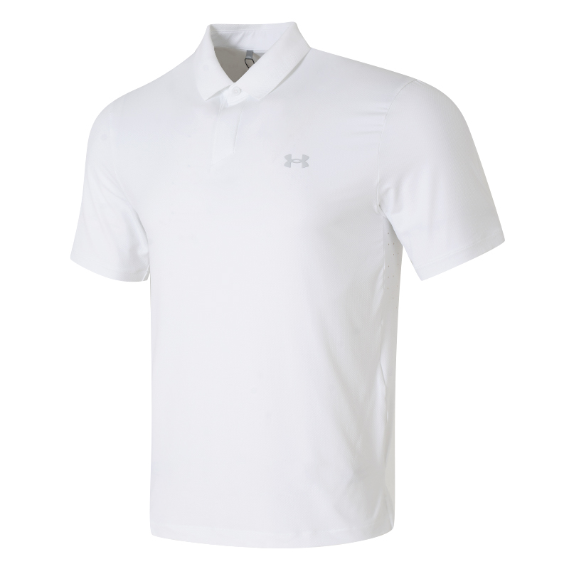 Under Armor Men's New Summer Sportswear Running Training Clothes Comfortable and Breathable Polo Short-Sleeved T-Shirt 1389596