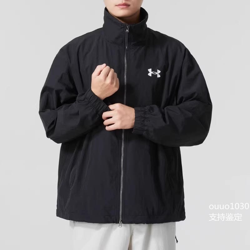 Under Armor Jacket Men's New Fashion Casual Comfortable Jacket Fitness Running Training Top 1387995
