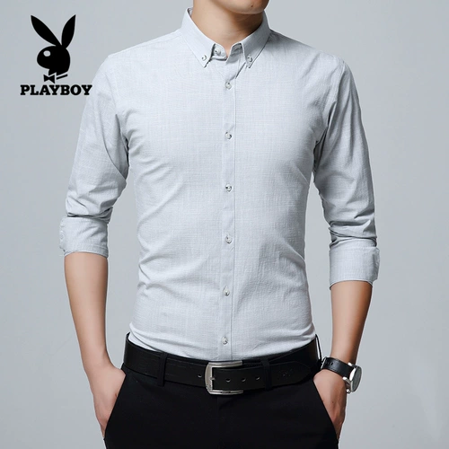 Playboy, весенняя тонкая рубашка для отдыха