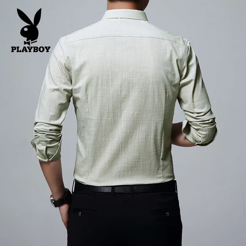 Playboy, весенняя тонкая рубашка для отдыха