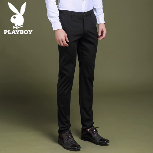 Playboy, трендовые летние штаны, облегающий крой, в корейском стиле