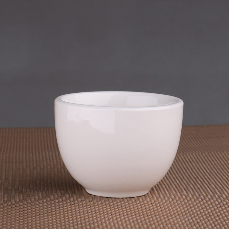 Can is pure white cup water glass ceramic cups contracted white glass office cup early tea cups