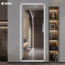 Smart full-length mirror glowing mirror wall mounted led mirror wall with lamp home mirror clothing store fitting mirror