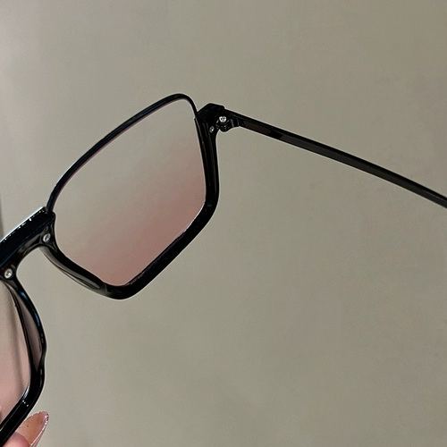 Ретро солнцезащитные очки, квадратные румяна, популярно в интернете, по фигуре, изысканный стиль