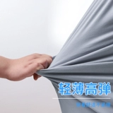 Летняя одежда, мужская шелковая летняя футболка с коротким рукавом, для мужчины среднего возраста