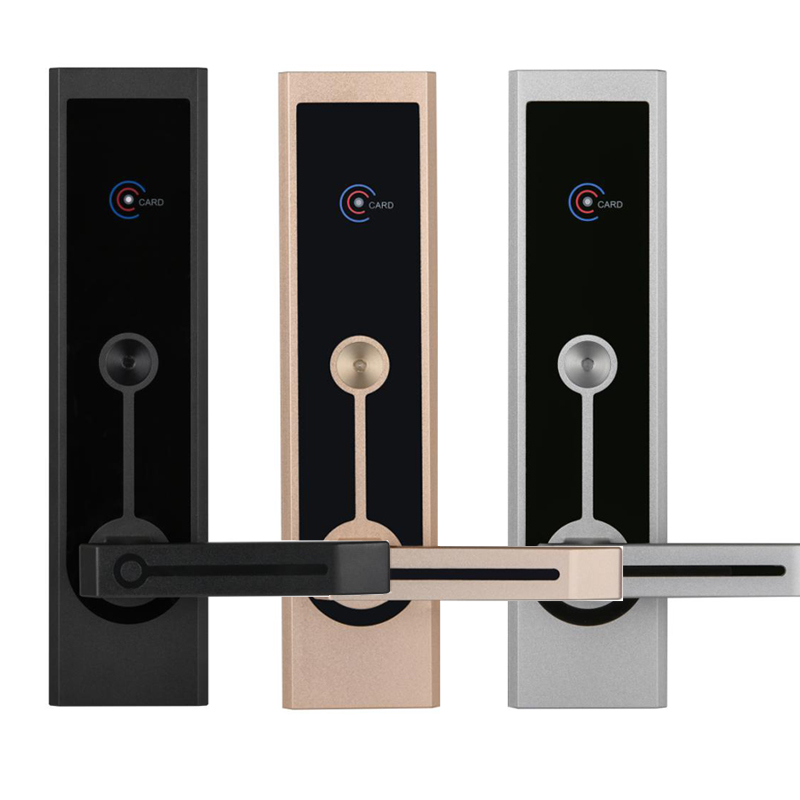 Hotel door lock hotel access control card reader wooden door rental room apartment lock smart homestay ic card magnetic card electronic lock